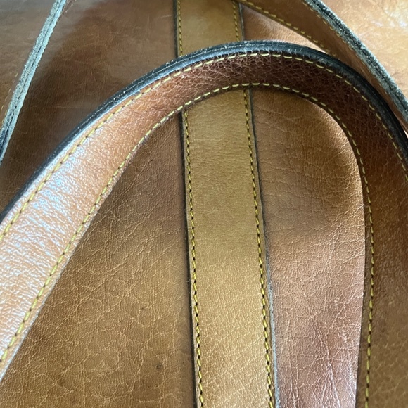 Large Eddie Bauer Tote Retro All Leather - Picture 16 of 16